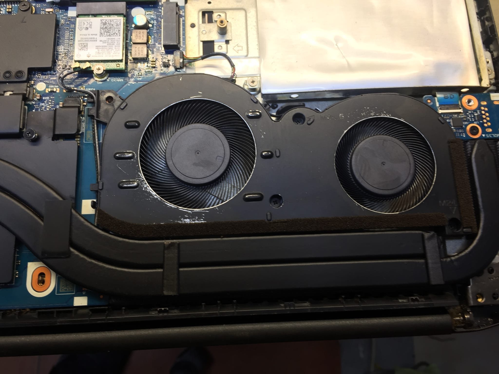 Ventilator Laptop dupa Curatare
